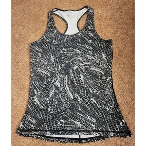 Champion Women's Absolute Stretch Tank Black Cell Zoom- Small